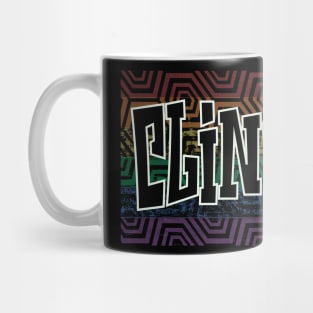 LGBTQ PATTERN AMERICA BILL CLINTON Mug